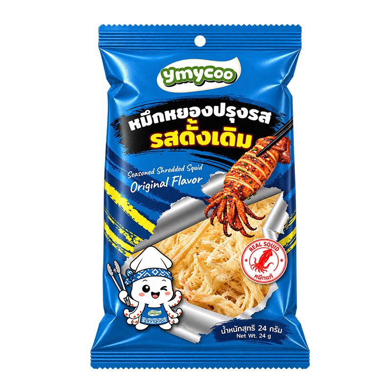 YMYCOO 泰国 原味鱿鱼丝 24g